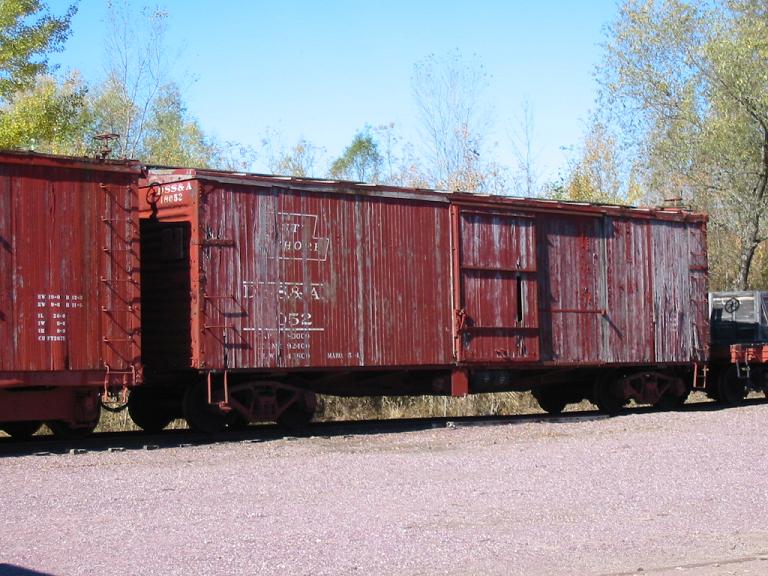 Rail Freight Boxcar