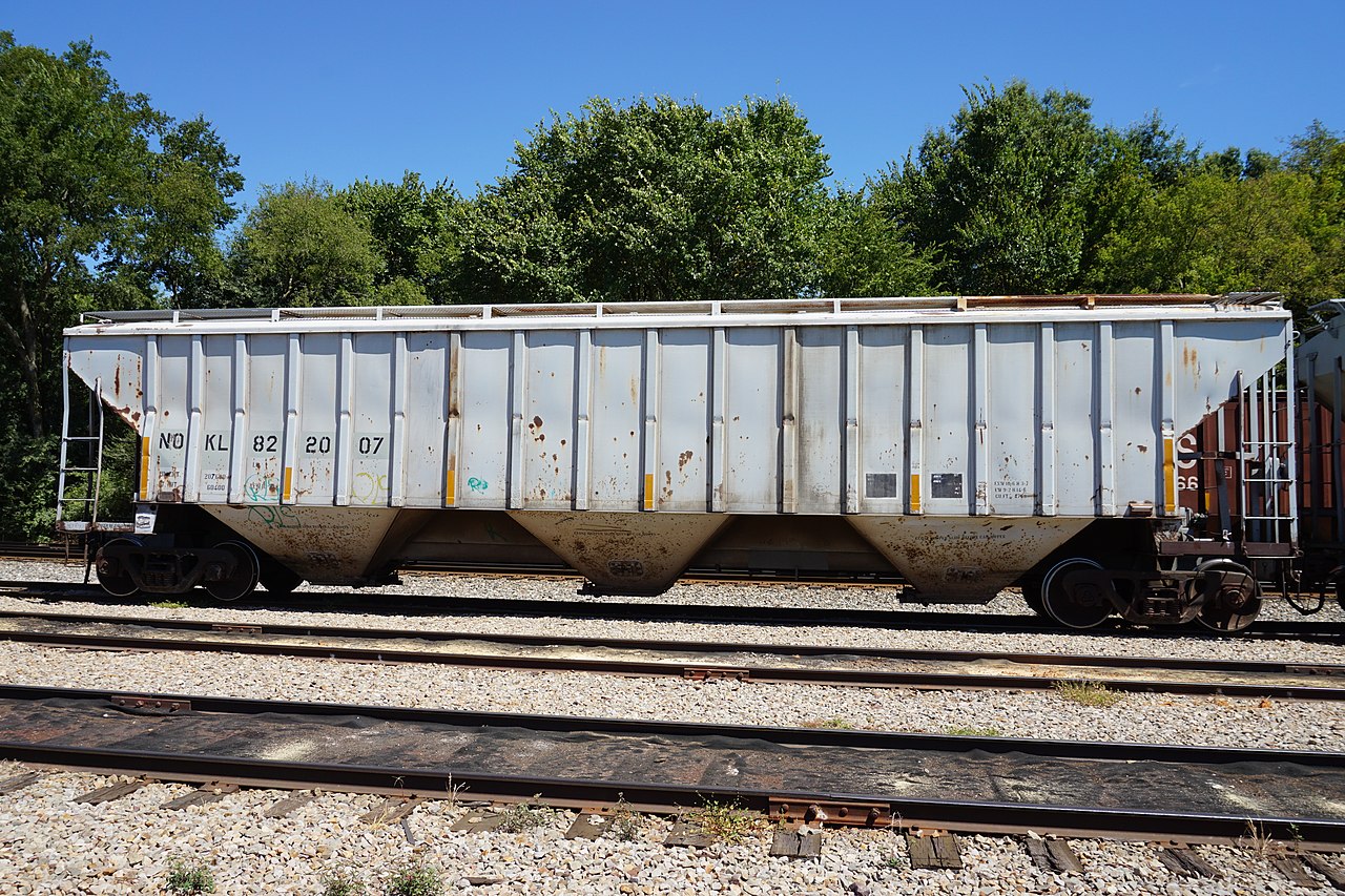 Rail Freight Hopper Car
