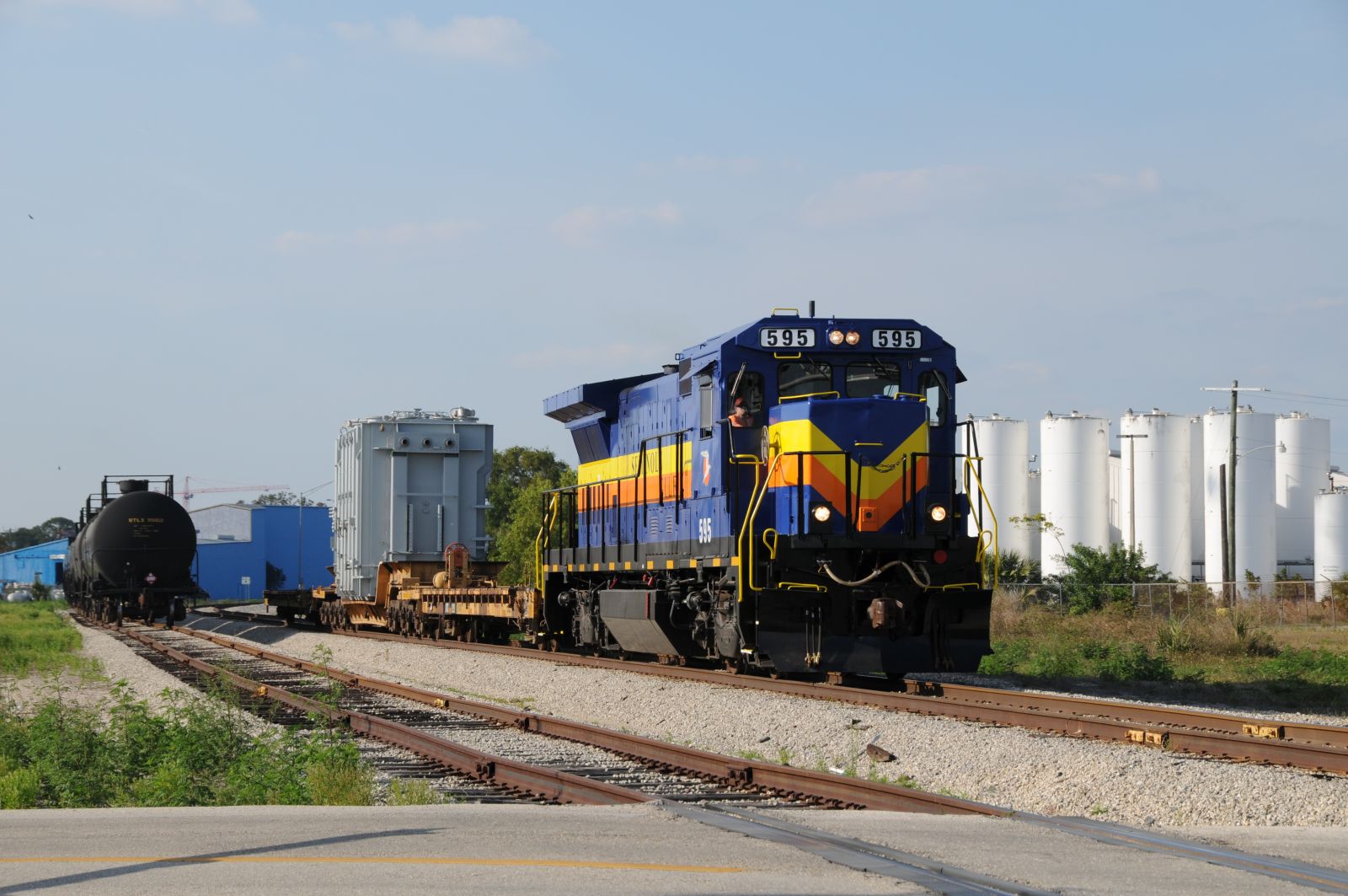 Seminole Gulf Railway Locomotive with Transformer