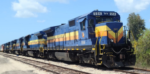 Seminole Gulf Railway Train